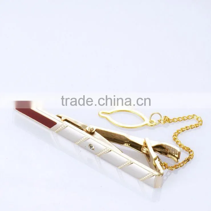 fashional golden necktie pin