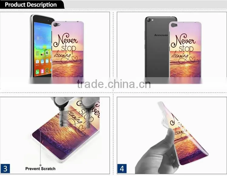 Wholesale Mobile Phone Soft Custom Design UV Printed TPU Back Cover Case For Lenovo S60 Cell Phone Case Low Price