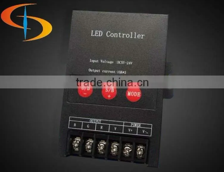 Programmable RGB sd card LED controller