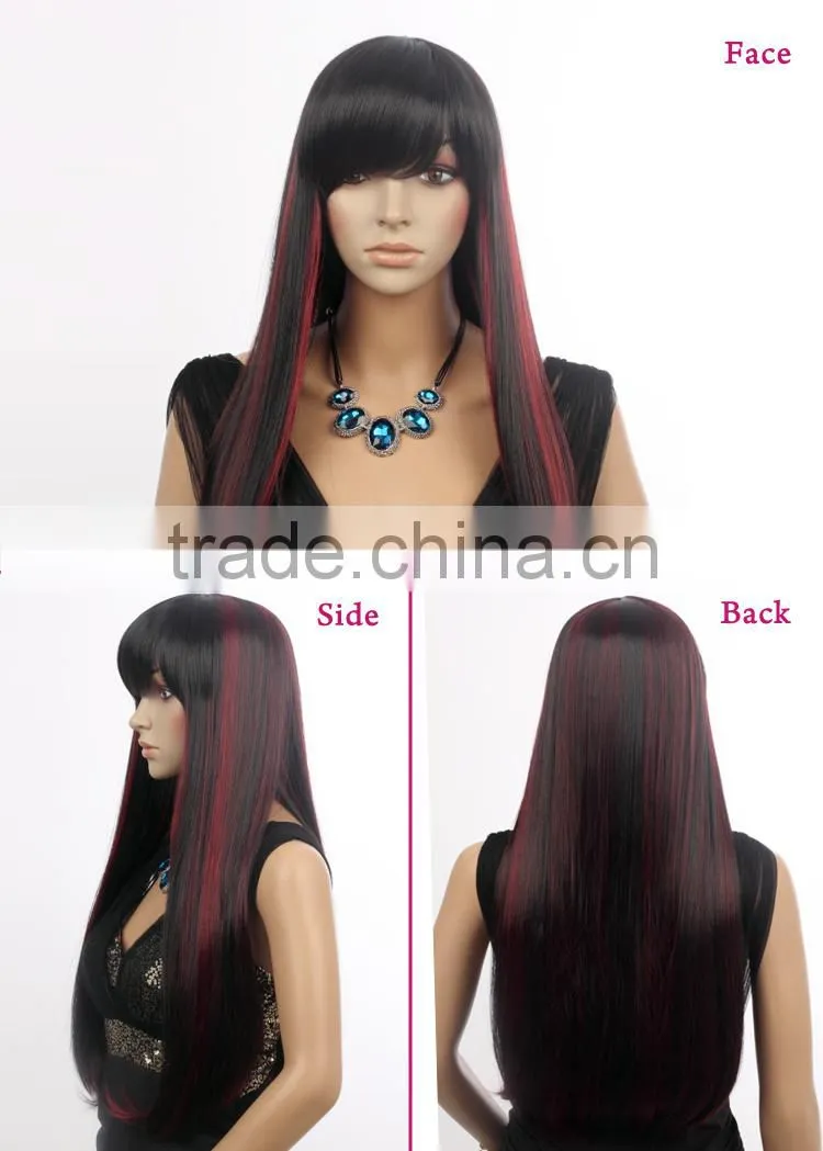 Factory price high density heat resistant wig