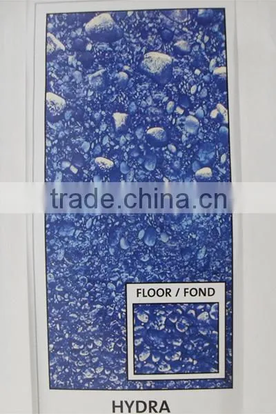 Tough, Long-lasting PVC Shimmer Full Patterned Pool liner