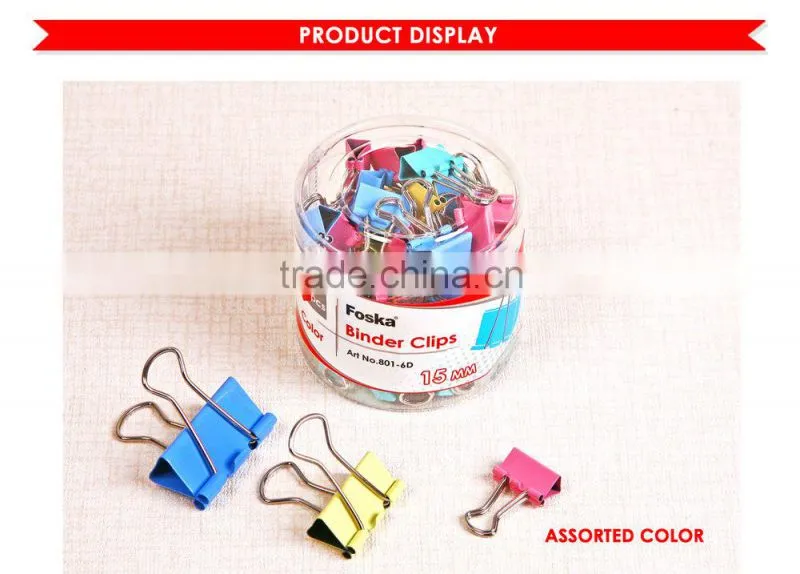 Good Quality Color Binder Clips
