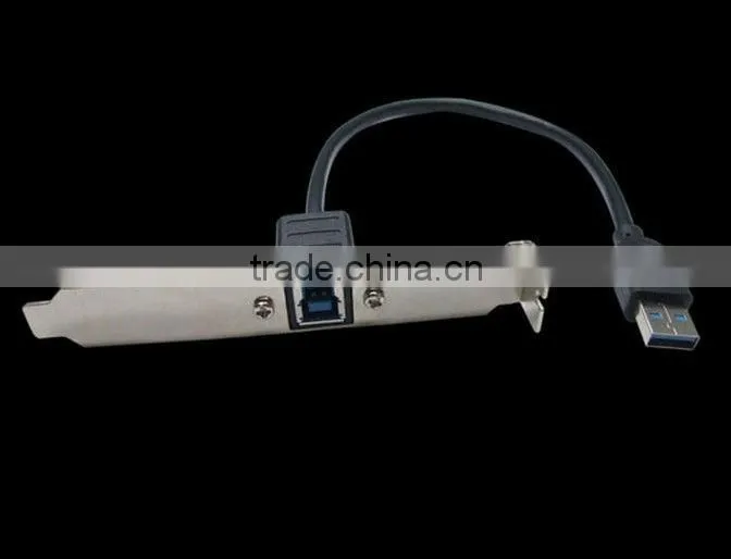 USB 3.0 20P Female to Dual Double Micro USB 3.0 Male