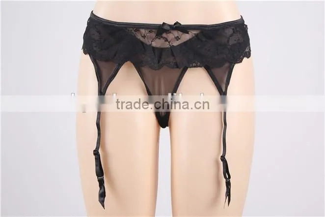 Hot wholesale mature women underwear garter panties made in china