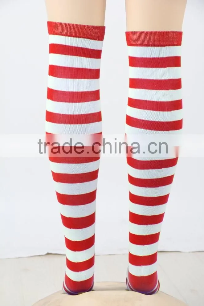 Hot wholesale many colors available sexy leg wear cheap christmas stocking