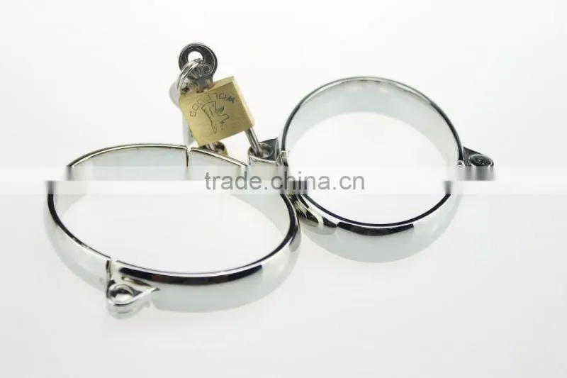 Male Toy Sexy Handcuffs Cheap Handcuffs Bondage Sex Toys Couples Flirt Oval Bracelet