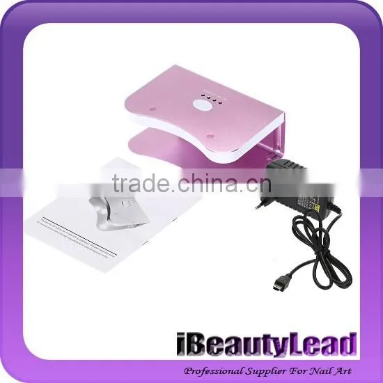 2016 new portable 12W LED lamp nail 365nm+405nm LED lamp uv lamp