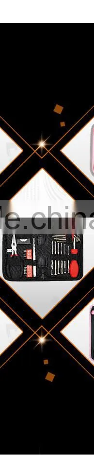 31pcs China Ladies Pink Small Hand Tool Bag