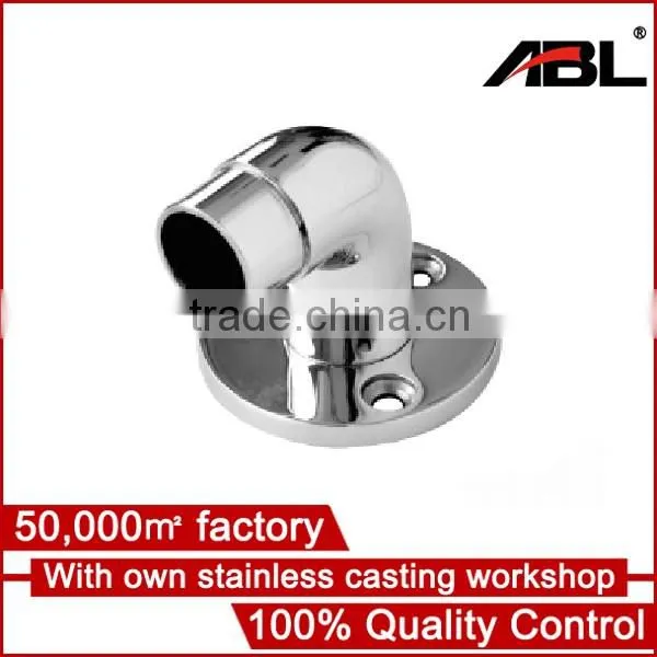 SS/SUS Round handrail pipe base