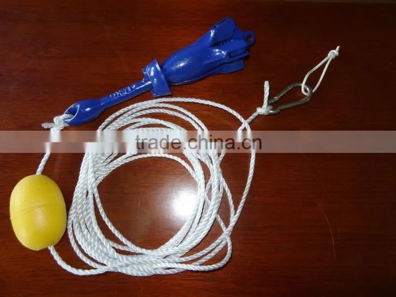 Stainless steel 316 Grapnel Folding Anchor Type A B C