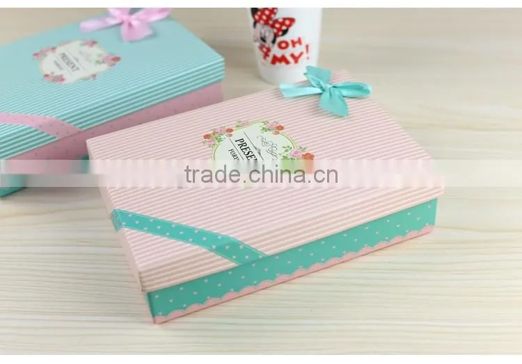 Best cardboard paper gift pacakging box with best price