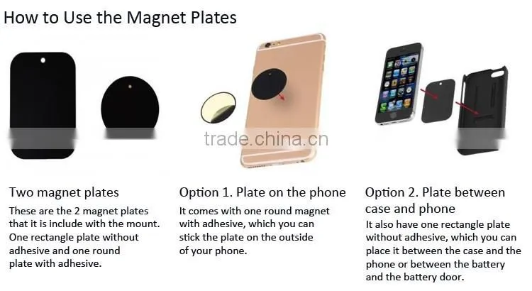 Universal Air Vent Magnetic Car Cellphone Mount Holder