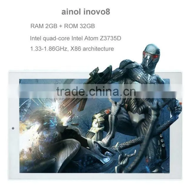 Original Ainol iNOVO8 8 inch Tablet PC IPS 1280x800 Intel Z3735D Quad Core 2GB RAM 32GB ROM Win8.1 Dual Camera OTG BT WIFI