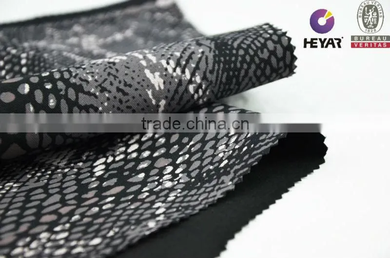 Snake Skin Print Lycra Stretch Fabric
