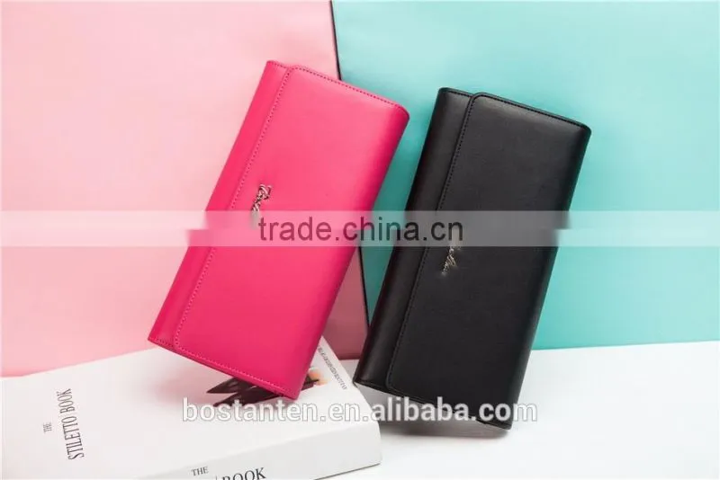 New Arrival Wallets Women Designer Purse Long Design Hasp Folding Type