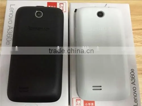 Original New Lenovo A360E Cell Phone Single core 1.0GHz Android 2.3 OS 256MB RAM Snapdragon MSM7627A Support CDMA 0.3MP Camera