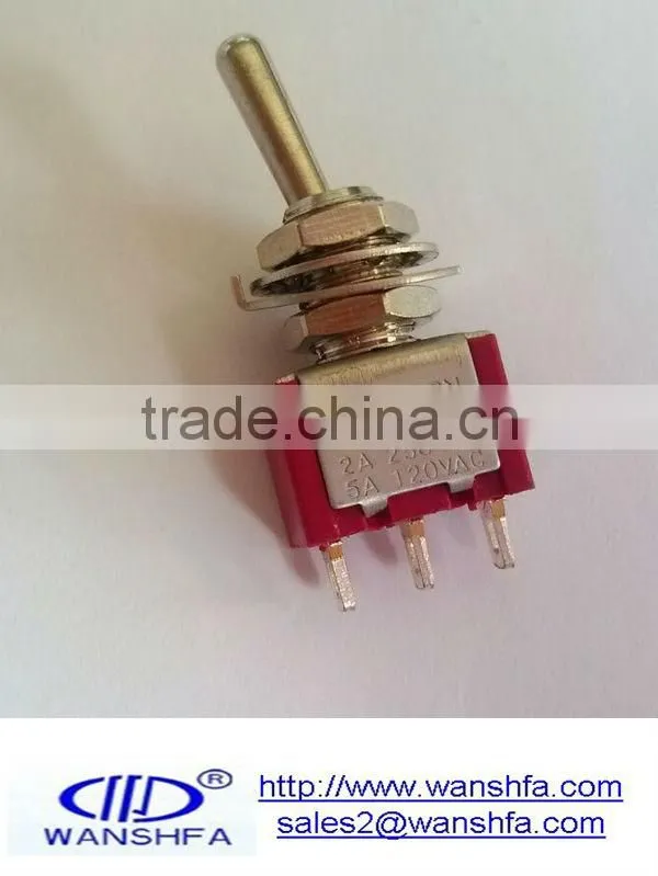 DC AC power circuit toggle switch