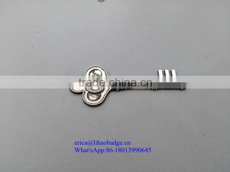 Fashion custom metal decorative keychain/decorative keyring/decorative key holder