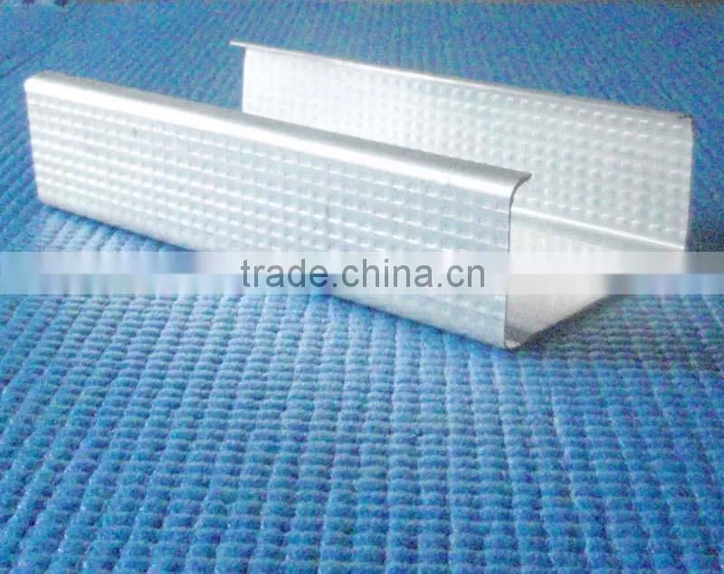 metal stud and track drywall