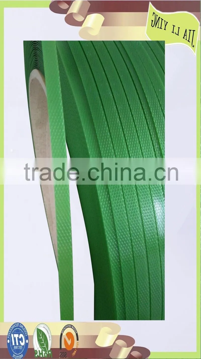 Green 0.8mm Thickness PET Strap Strip for Packing Use