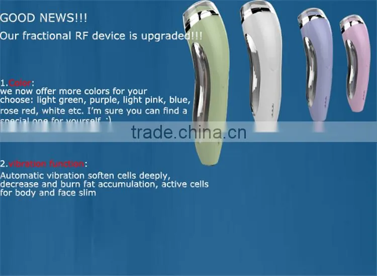 Mini Home use fractional RF skin tightening device fractional rf wrinkle remover