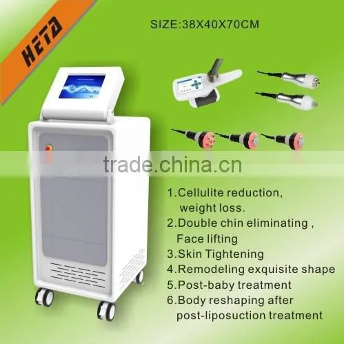 Heta H-3007B High quality cavitation rf 2 cryo handles whole body cryotherapy cryolipolysis beauty equipment