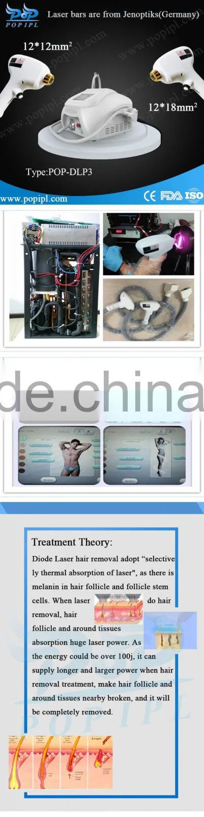 laser hair removal machine 808nm diode DLP3 diode laserl IPL manufacturer Hair Removal Machine laser hair removal system 808