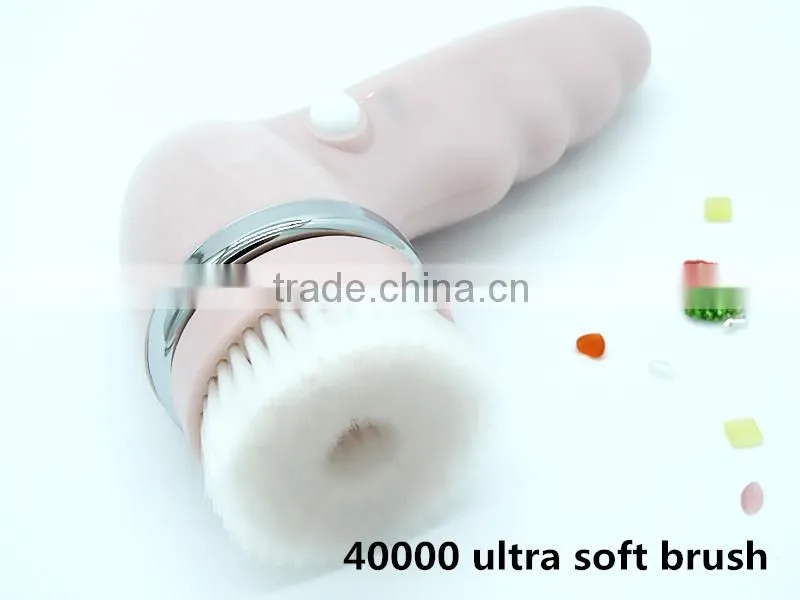 4 in1 Ultrasonic Multi-function Electric Face Beauty Deep Cleaning Massage Brush