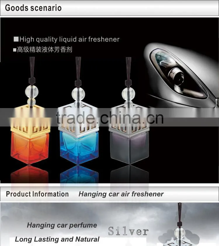 Hot sale liquid car air freshener with wood cover