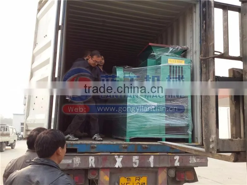 High density CE approved high output charcoal packing coal ball press machine