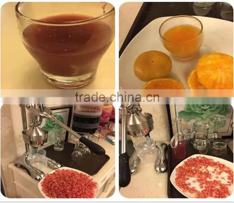 NEWEEK mini all stainless steel home hand use citrus juicer pomegranate orange squeezer juice making machine