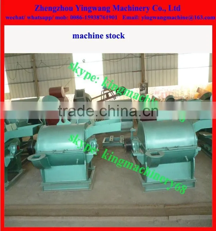 combined wheat straw crusher & wood grinder machine