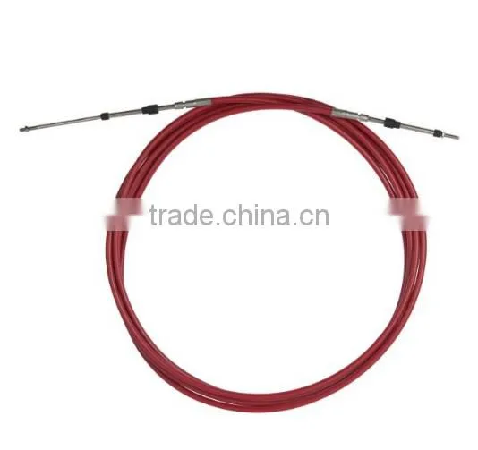Marine use HDPE Red color push pull cable