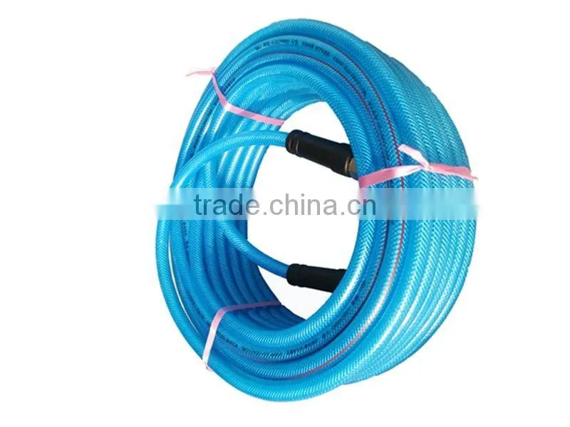 China manufacture Flexible Braid Reinforced PVC Hose Pipe