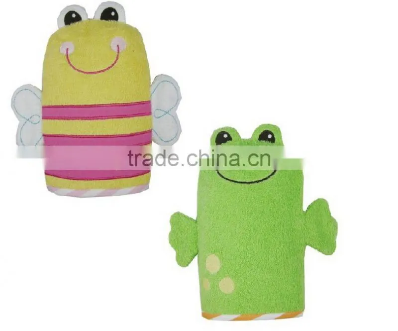 best sale baby bath glove with custom logo,various color,custom color,OEM orders are welcome