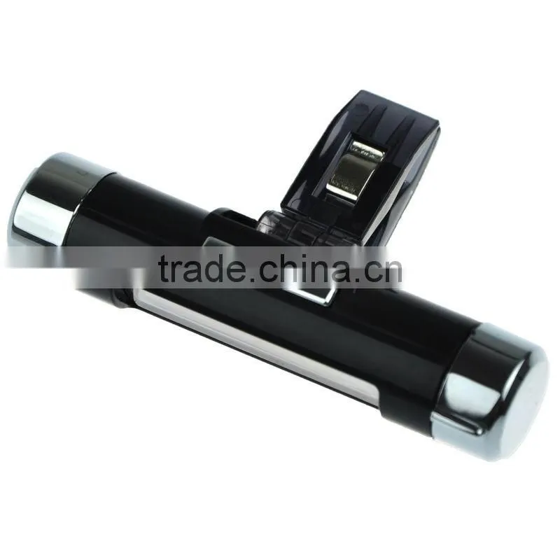 Clip-on LCD Backlight Practical Car Thermometer Automotive Digital Clock