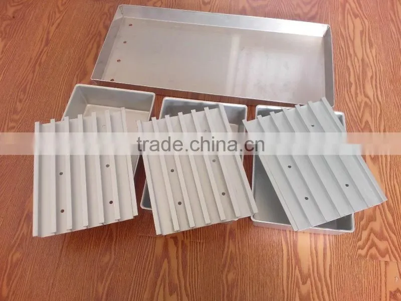 Aluminum frozen tray,seafood frozen processing mould