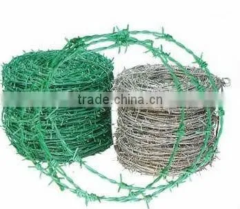 High Quality and Low Price Electro&Hot Dipped Galvanized Barbed Spiral Wire Iowa(Joint Venture Manufacturer)