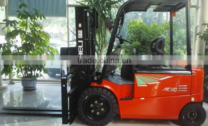 Heli Brand G Series three wheel 1.5 ton electric forklift price