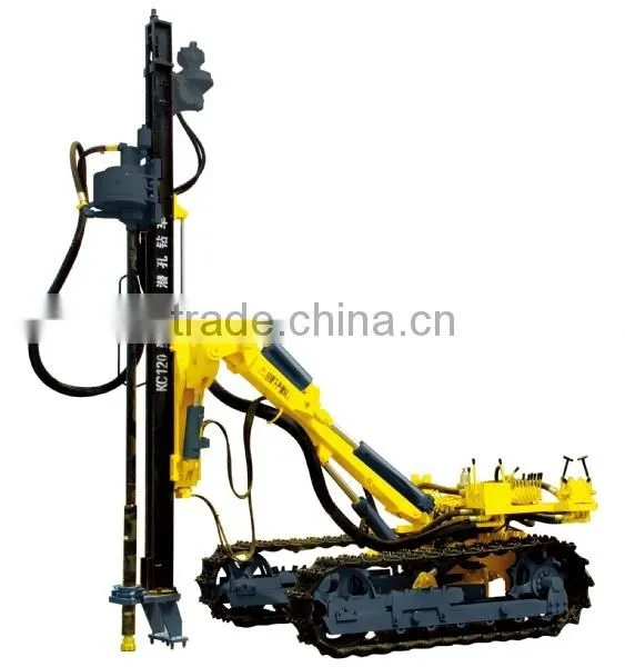 High performance crawler rock drilling machine