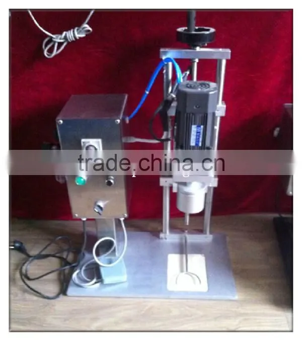 Desktop Electric Round Bottle Capping Machine Screw Capping Machine with Foot Pedal