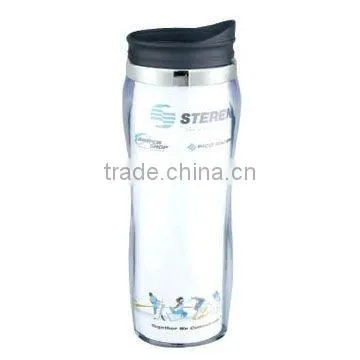 Bell Single wall Eco-friendly auto travel thermal camping mug with handle