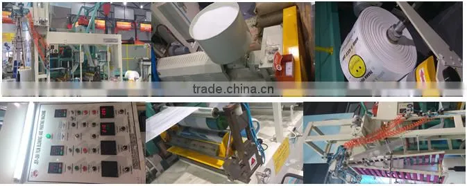 Film blowing and printing machine, plastic shopping bag making machine line