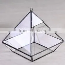 Presentation box single small/ photo box /Christmas candy storage containers rectangular clear glass box