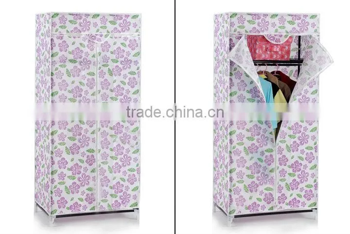 Metal wardrobe closet clothes wardrobe organiser