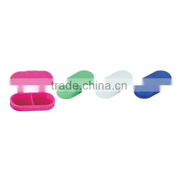 Weekly antique plastic pill box