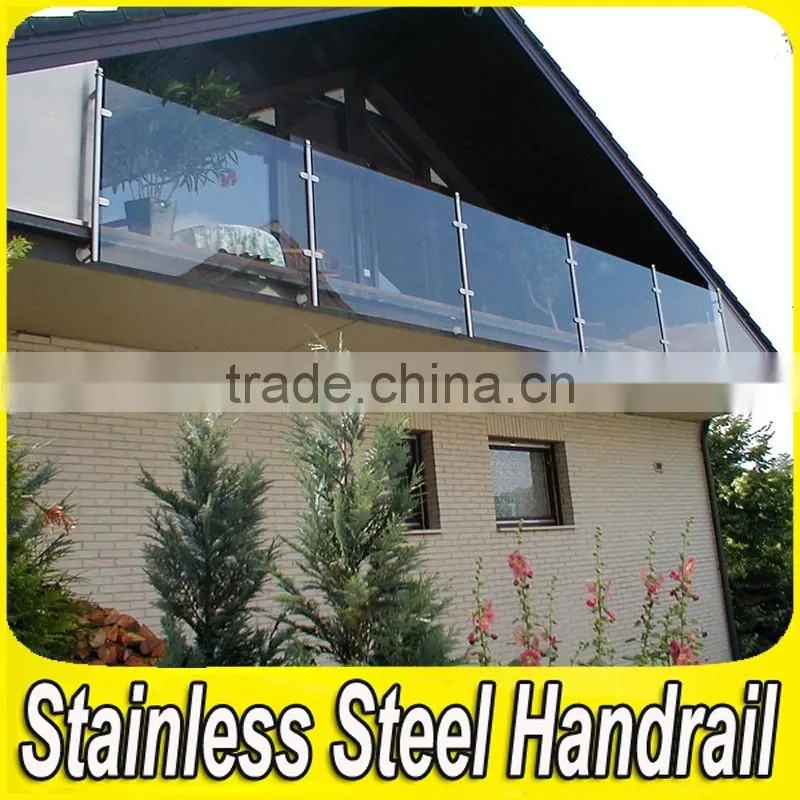 Handrail Project 304 316 Stainless Steel Modern Design for Balcony Railing