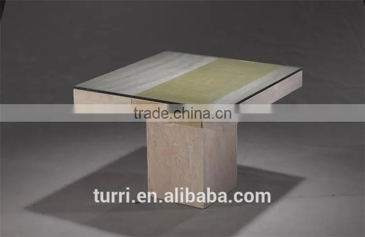American Hand Craved Marble top end table On Sale