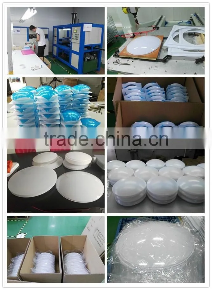 pc super thin polycarbonate rectangle high transparent led diffusion lamp cover