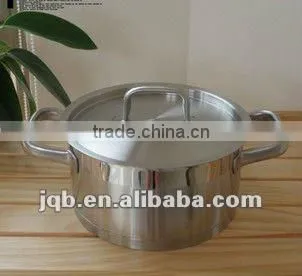 High quality stainless steel stock pot with mirror polish